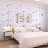 Revestimiento Autoadhesivo Pared Infantil X10 Calidad Variante Flores Rosa