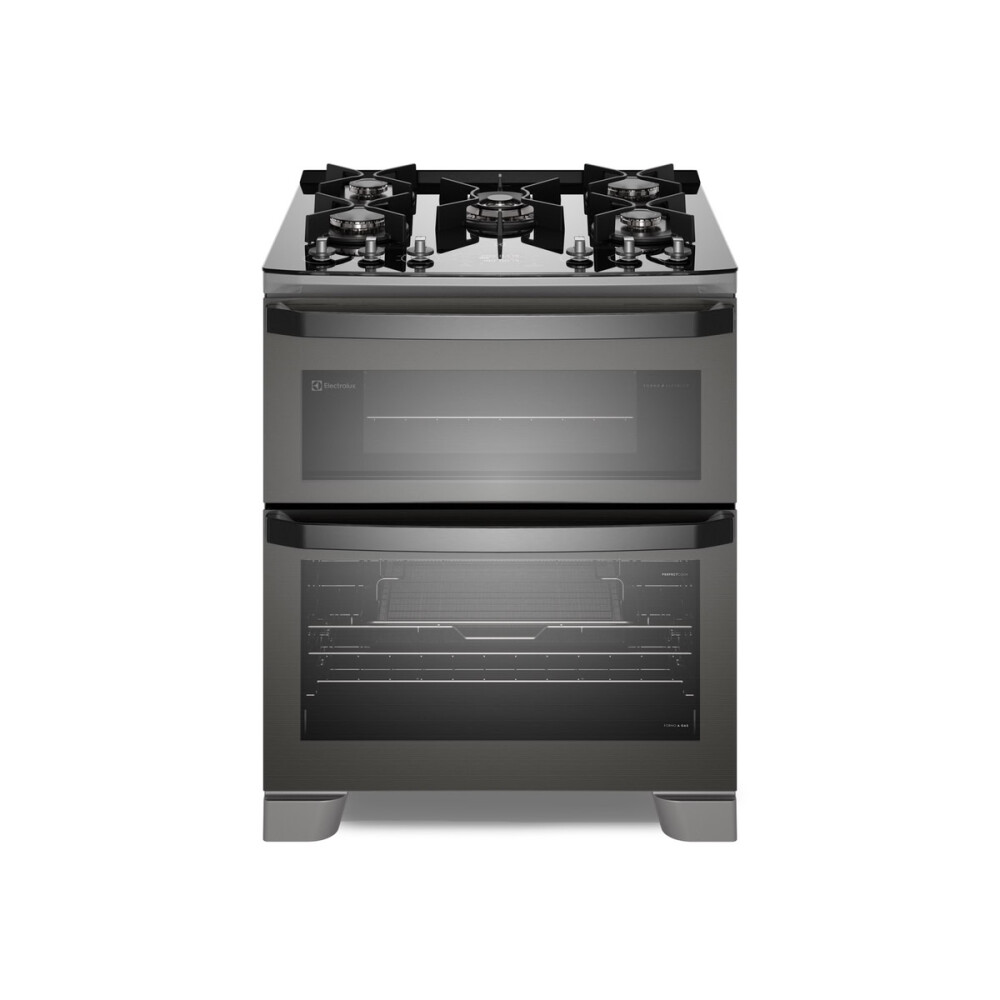 Cocina Electrolux 5 Hornallas Horno con Airfry FE5AD Inoxidable