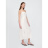 SL EMBR MAXI DRESS NEW OFF WHITE