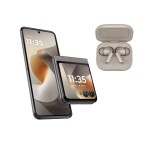 Motorola Moto Razr 70 5G DS 12/512GB Gris + Motorola Moto Buds+ Gris ¡De Regalo!