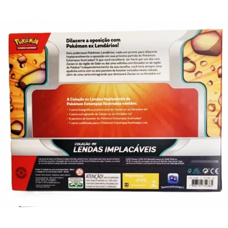 Pokémon Coleçao EX Lendas Implacáveis - Koraidon EX Pokémon Coleçao EX Lendas Implacáveis - Koraidon EX