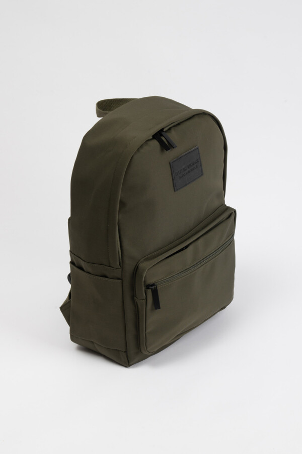Mochila básica Verde