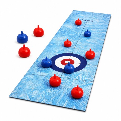 Juego de Mesa 2 en 1 Deslizante Bolos y Tejo 001