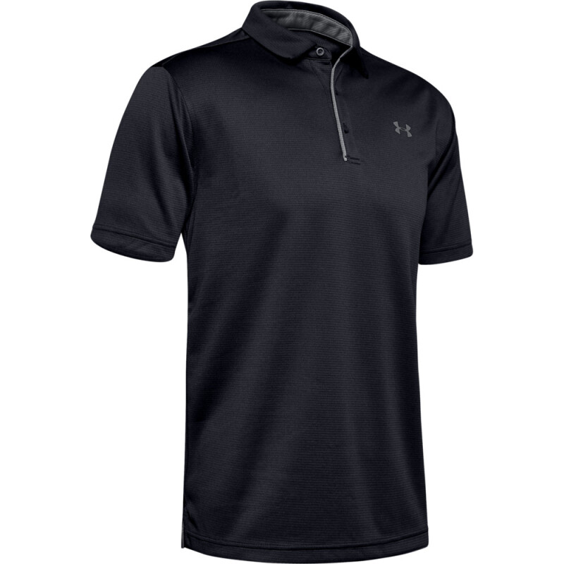 Tech Polo-RED BLK-001