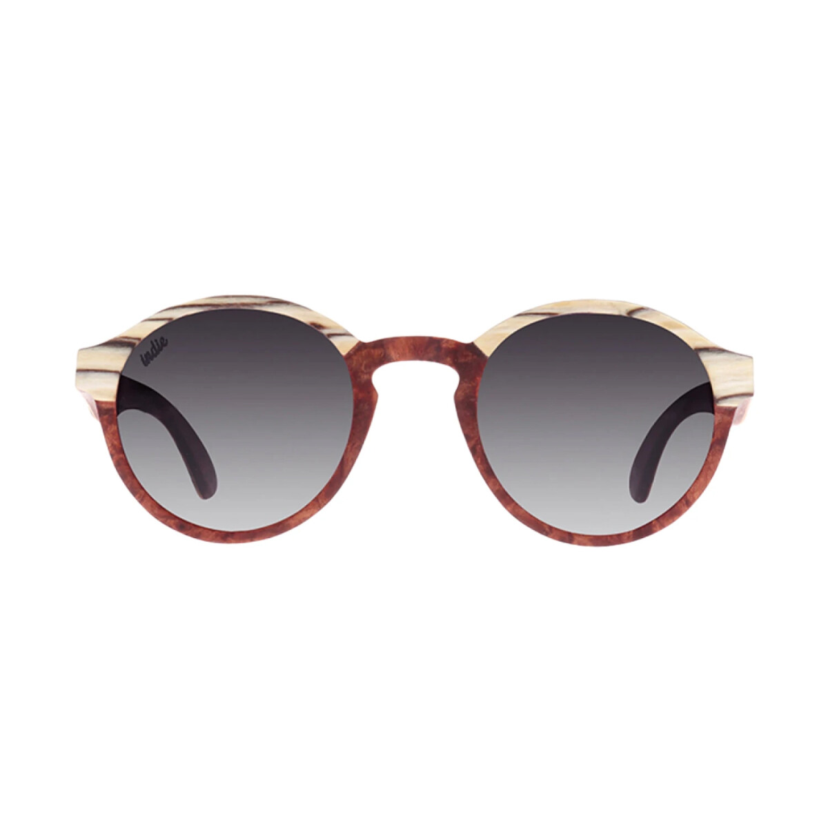 Lentes Indie Hill Stepped Rojo Marron 