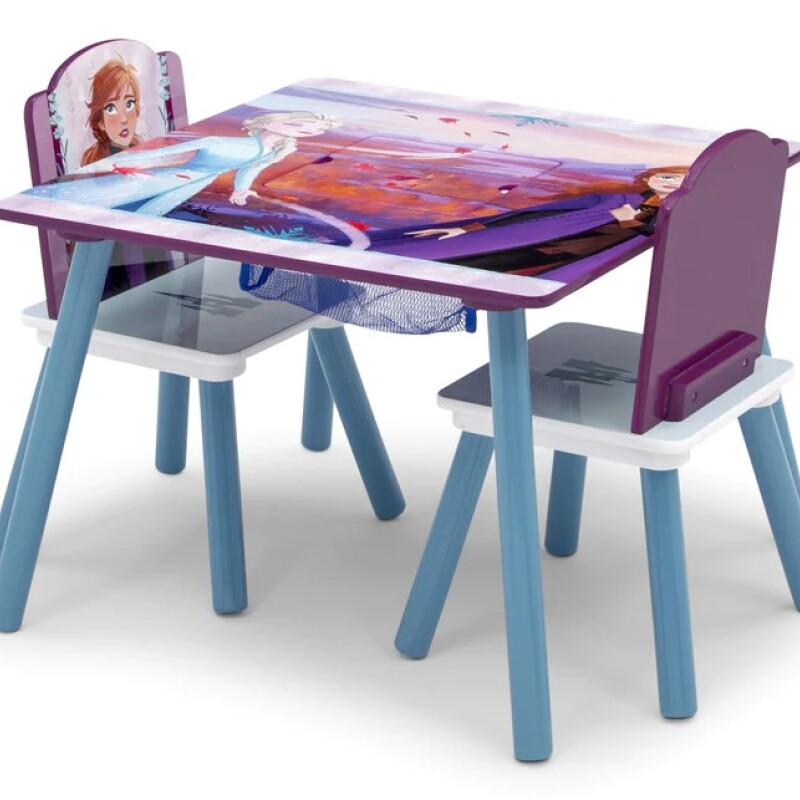 Juego de mesa y 2 sillas para niños Frozen II Disney Juego de mesa y 2 sillas para niños Frozen II Disney