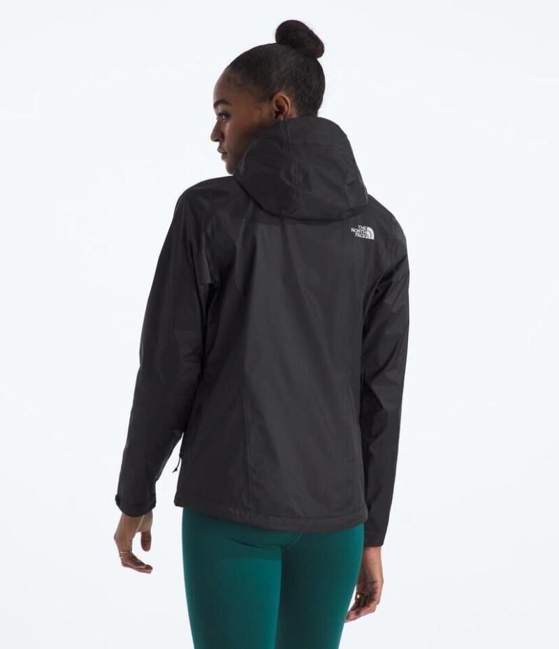 Campera Impermeable Venture mujer Tnf Black