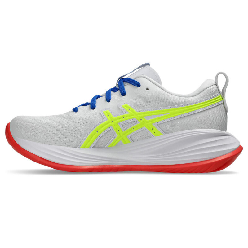 Zapatillas Running GEL-Cumulus 27 ATC Mujer White/safety Yellow
