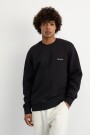SCRIPT EMBROIDERY SWEAT Negro