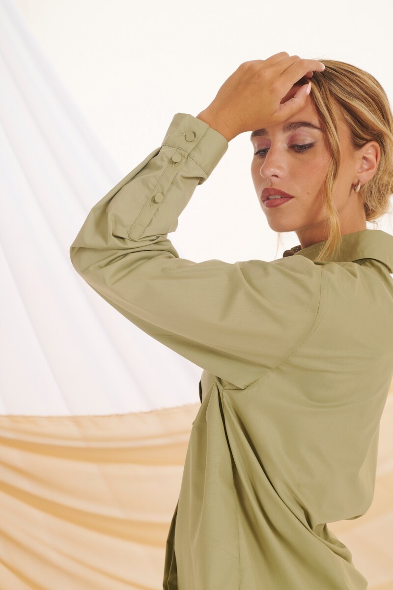 CAMISA LILAH VERDE MILITAR