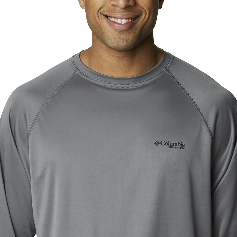 Remera Terminal Tackle LS Hombre CITY GREY BLAC