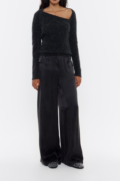 PANTALON FLUIDO Negro