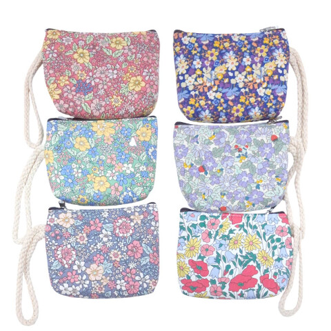 Monedero estampado flores Monedero Estampado Flores