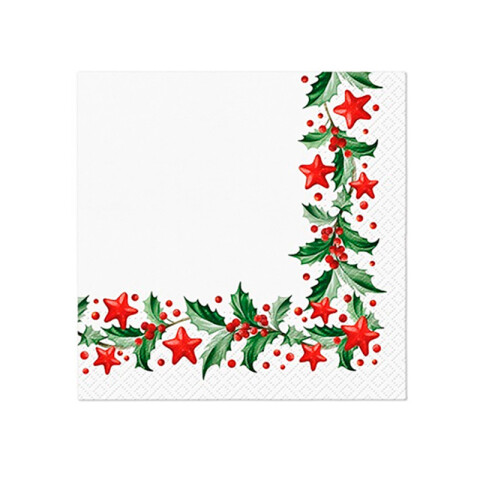 Servilleta Muérdagos x20 Servilleta Muérdagos x20