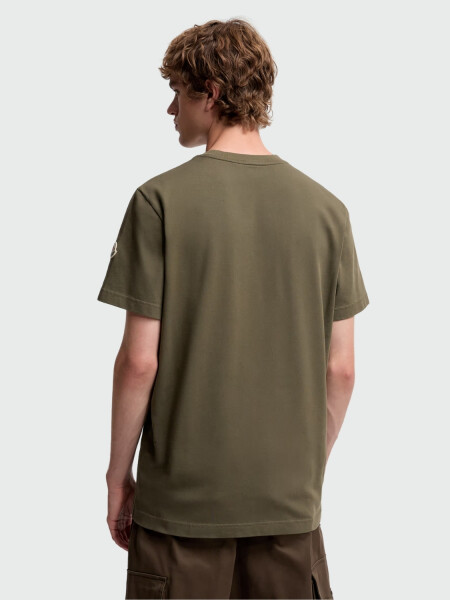 MONCLER - CAMISETA DE ALGODÓN CON LOGOTIPO 889