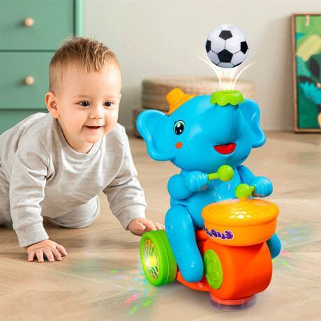 Elefante Musical Juguete Infantil Luz Y Sonido Circus Jug026008