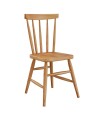 Silla Madera Udine Natural