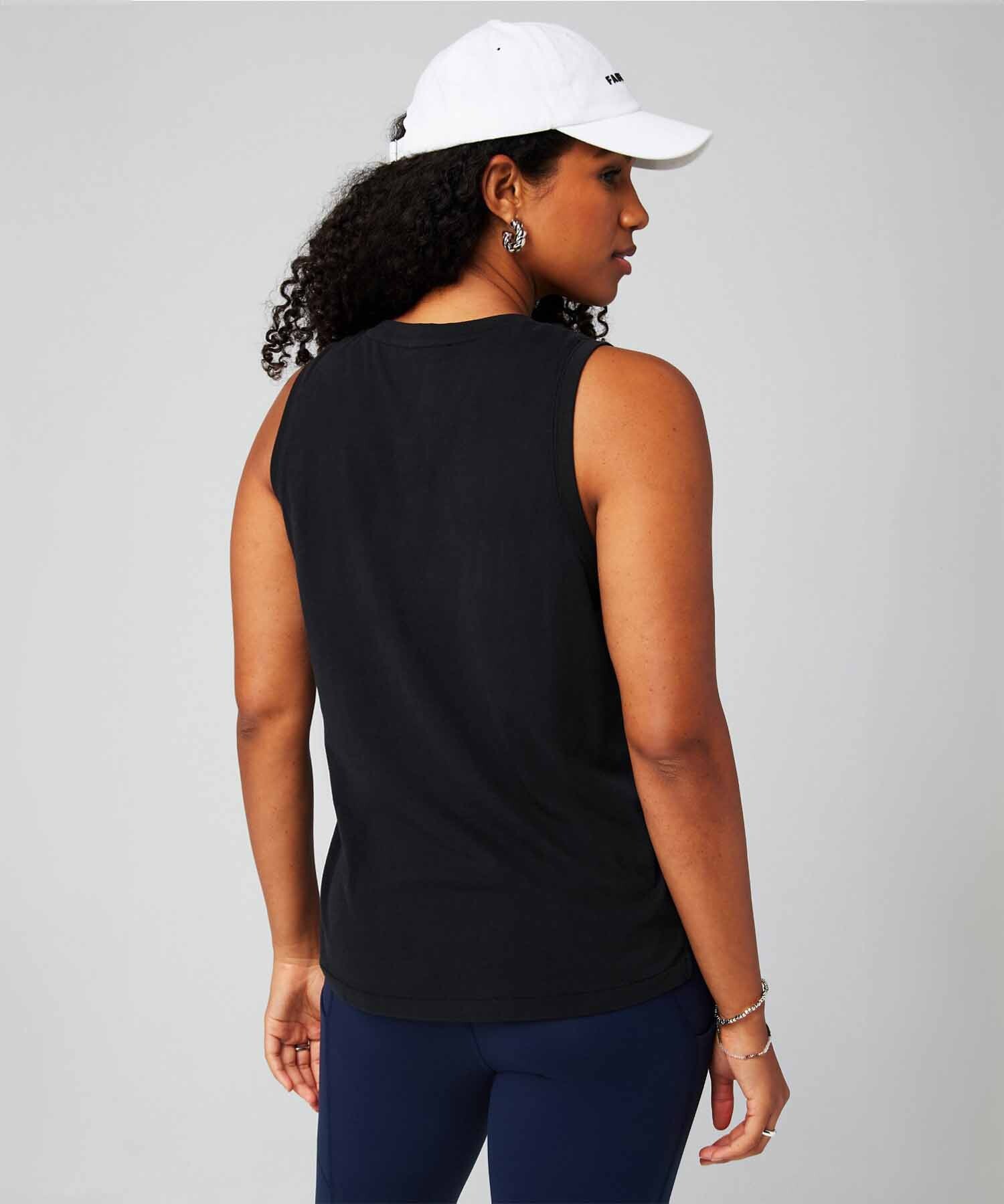 Bividi Cotton Tank Mujer Black