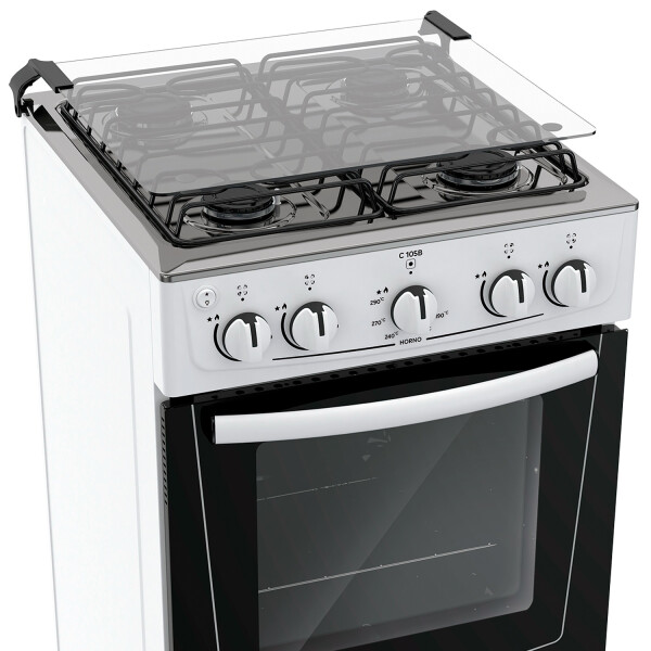 Cocina A Gas James C105 B COCINA JAMES C105 BLANCA SGAS 3205 AP