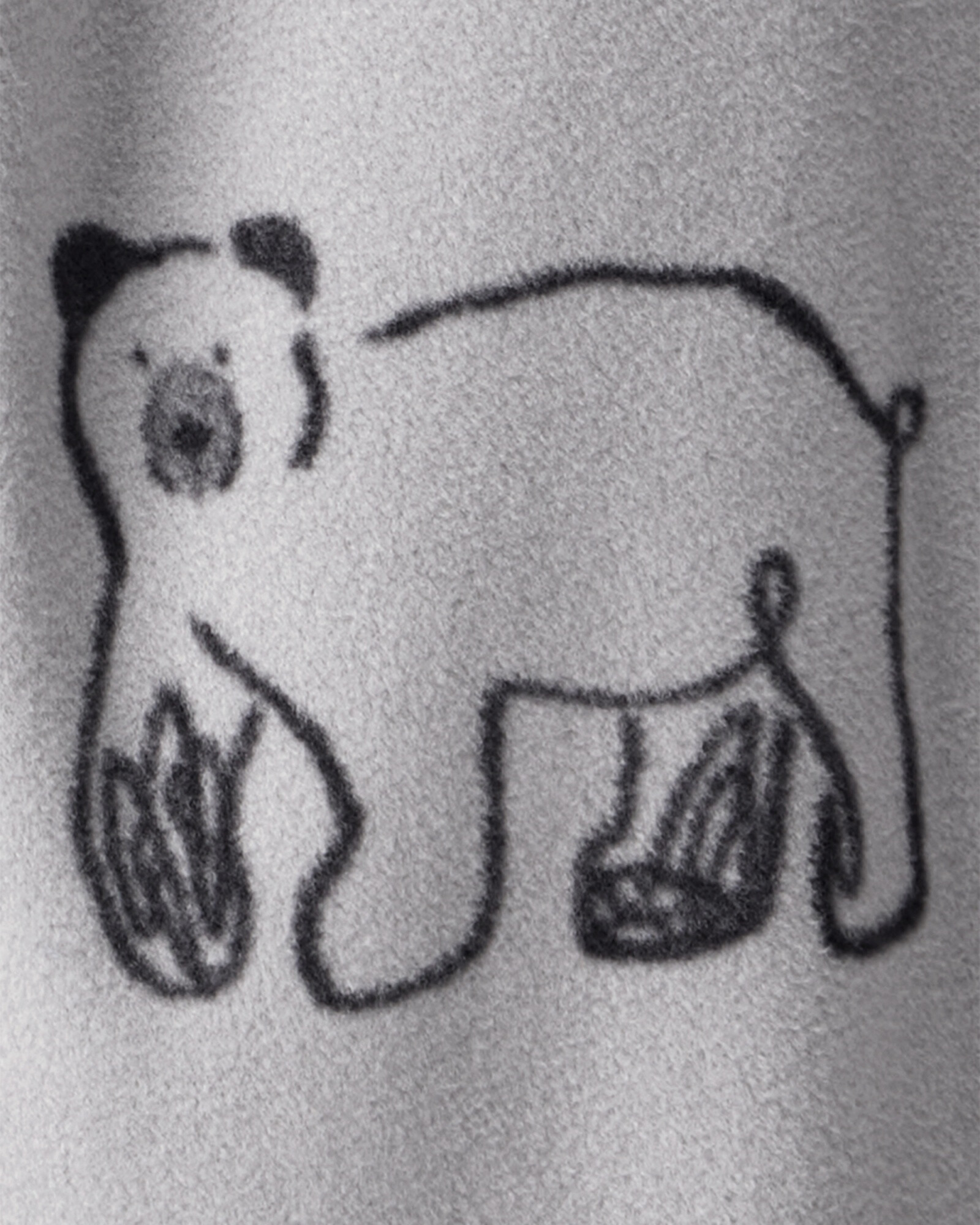 Pantalón de micropolar, diseño osos polares Sin color