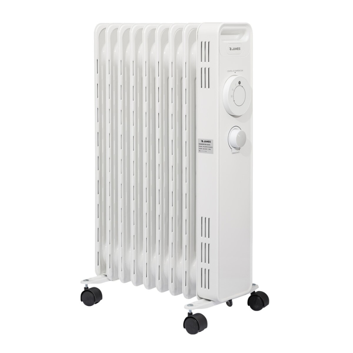 Radiador Aceite James Ra 2000w - BLANCO 