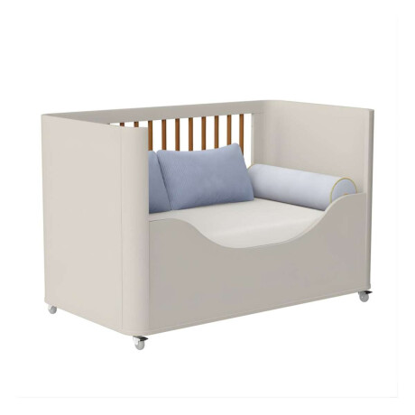Cuna Convertible Beb Boom Gris