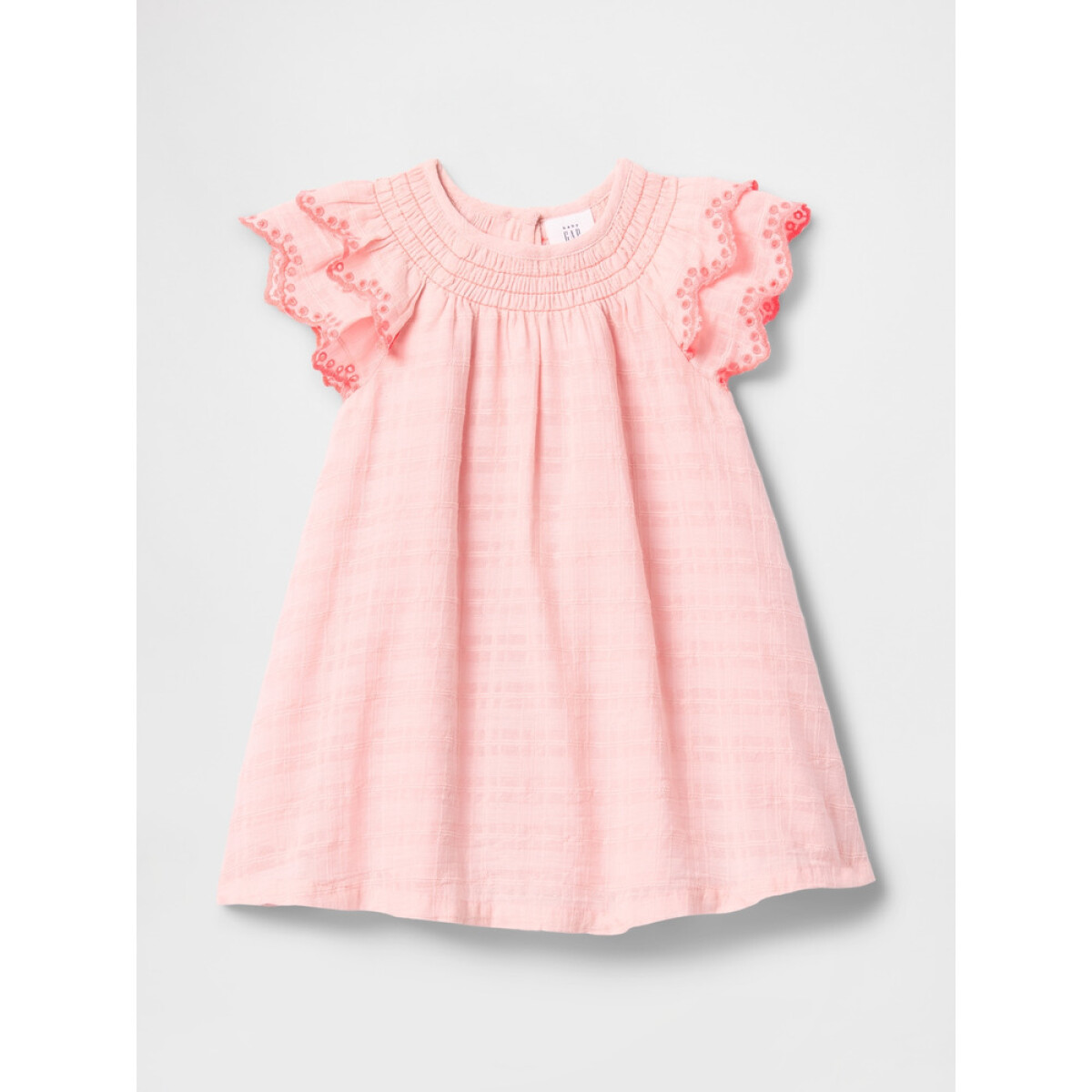 FLTR SLV DRESS SET - MISTY ROSE 