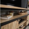Rack para TV - Sauder - Linea Steel River Natural
