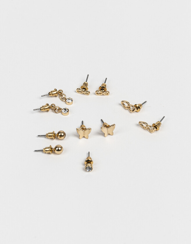 Aros Sets De metal Set De Aros De Metal - Dorado