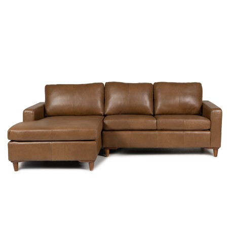 Rinconera Sevilha - Cuero Natural - Chaise Izquierdo 1015 (Capuccino)