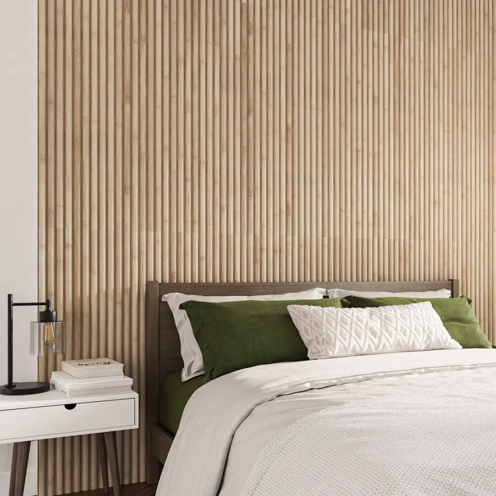 PORCELANATO RECTIFICADO BAMBOO NATURAL "A" 40X120 CM Porcelanato Rectificado Bamboo Natural "a" 40x120 Cm
