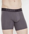93-400 boxer largo liso Gris oscuro