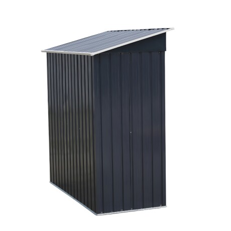 Caseta Galpon Jardin Lumax Devon Gris Oscuro 180x174x75 Caseta Galpon Jardin Lumax Devon Gris Oscuro 180x174x75