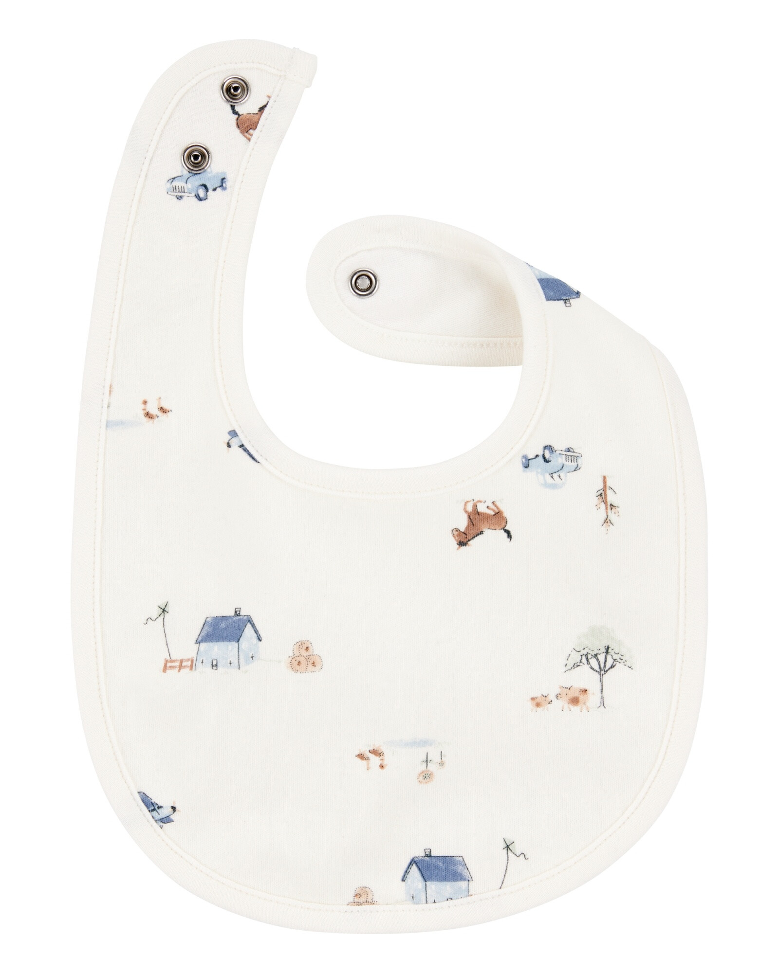 Pack tres baberos de algodón, diseño perro Pack tres baberos de algodón, diseño perro