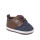 Tenis Acordonado Bebe Marron / Azul