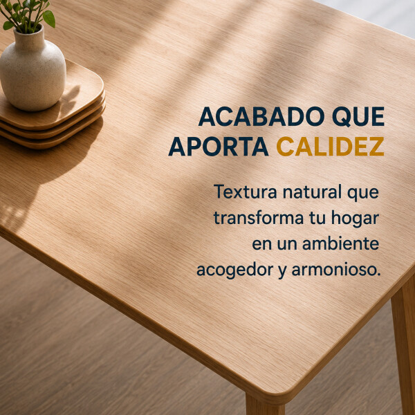 Mesa ComboHome Swift Rectangular 120 x 80 Calidad Premium Marrón 1