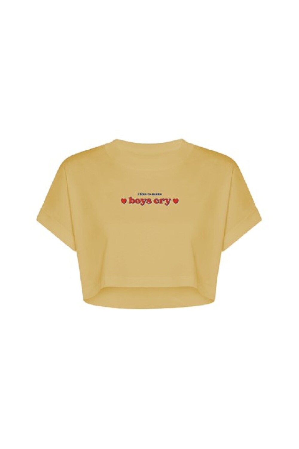 Remera Pulau BoysCry Amarillo