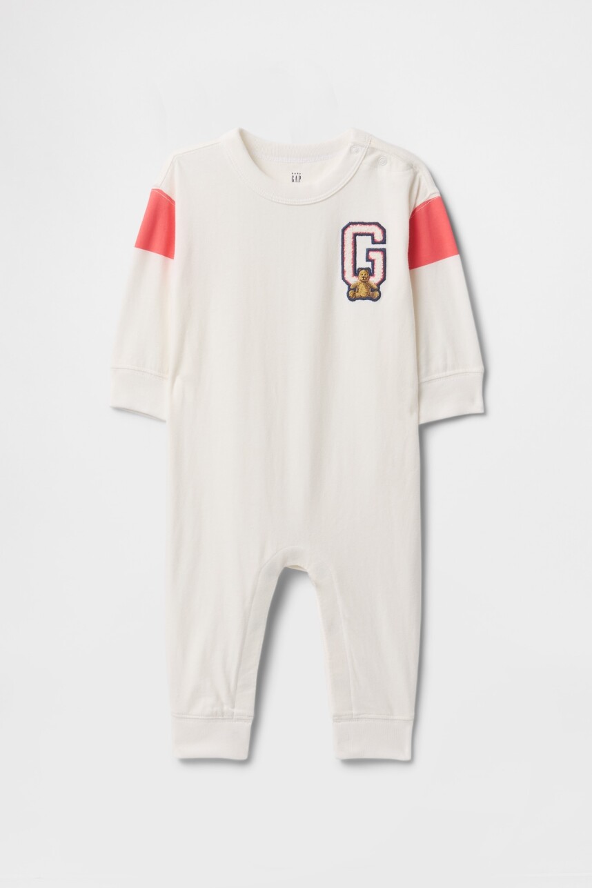 Enterito Logo Gap Bebé New Off White