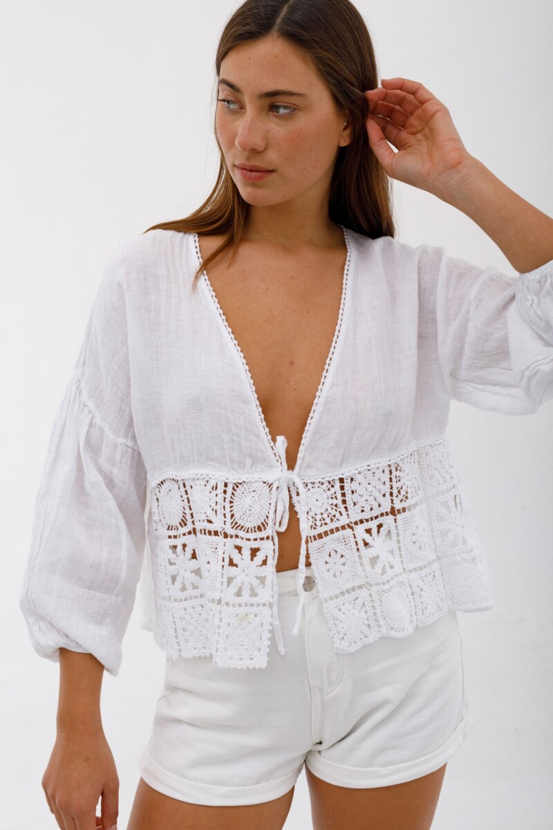 Blusa Lagos Blanco