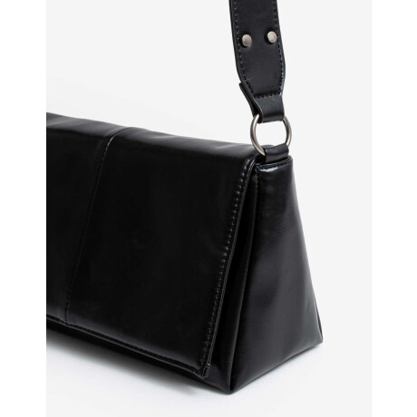 Cartera Formato Bandolera Con Tachas Negro