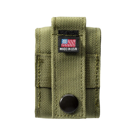 Encendedor Zippo Crackle Black + funda táctica Verde