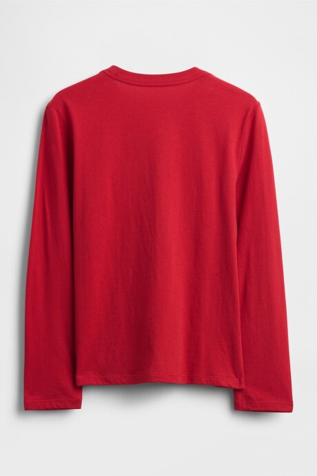 Remera Gráfico Niño Modern Red
