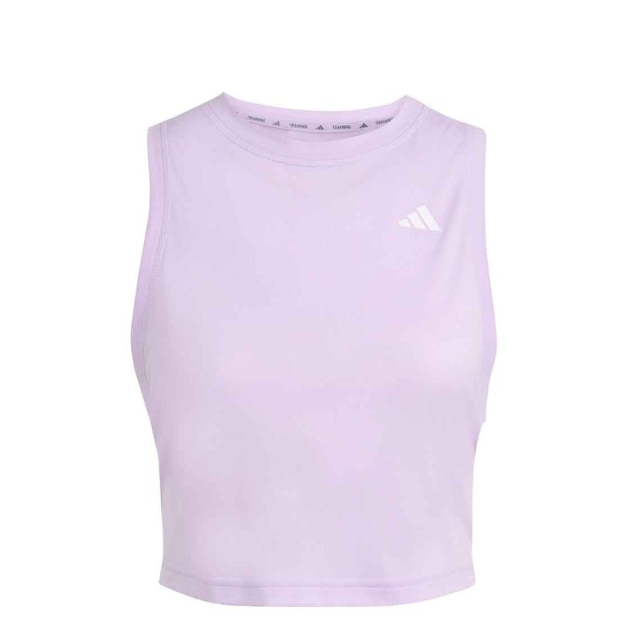 Musculosa de Mujer Adidas Train Essentials Boxy Workout Tank Top &lt;span&gt;Violeta Claro&lt;/span&gt;