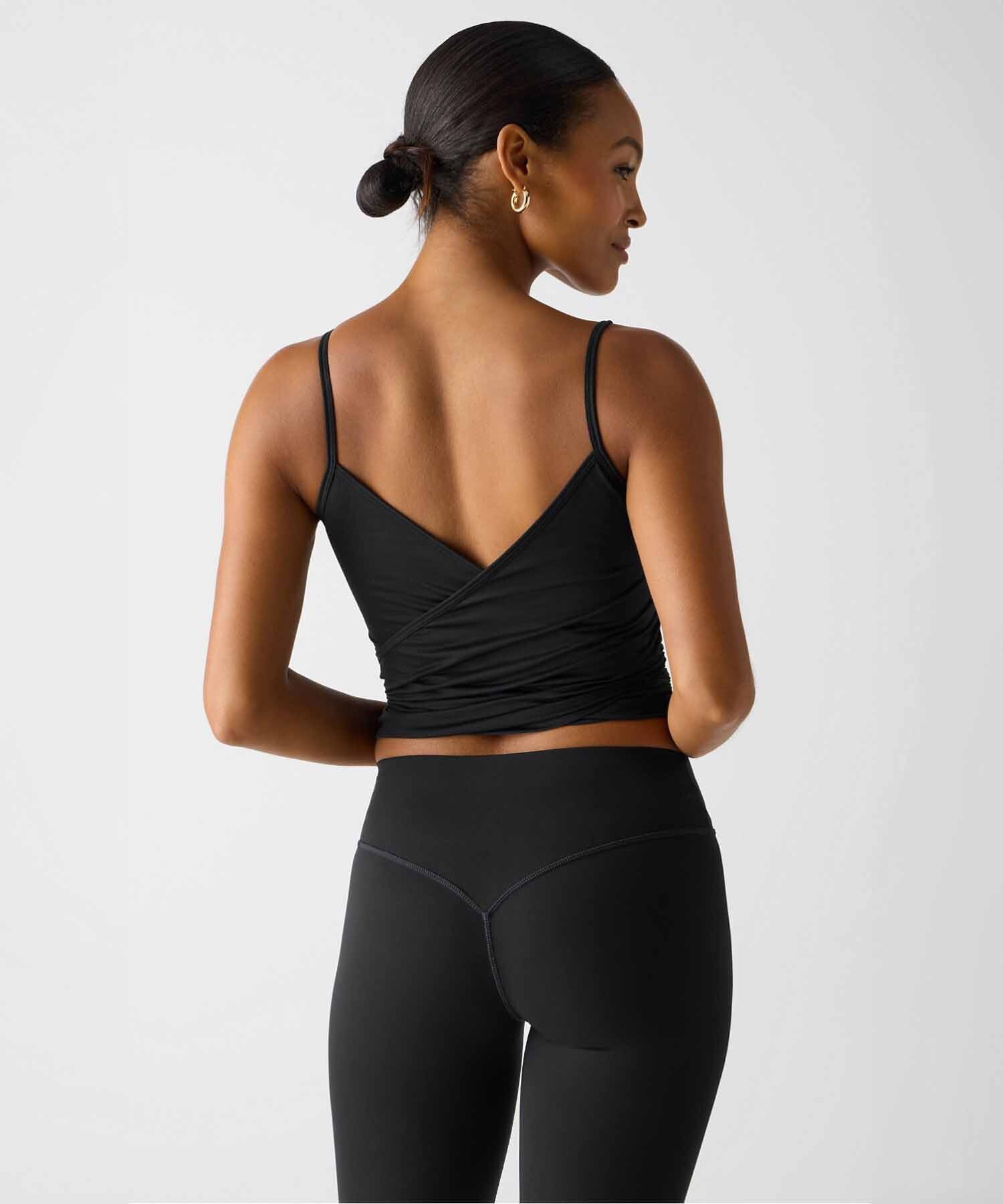 Top Reversible Whisper Crossover Mujer Black