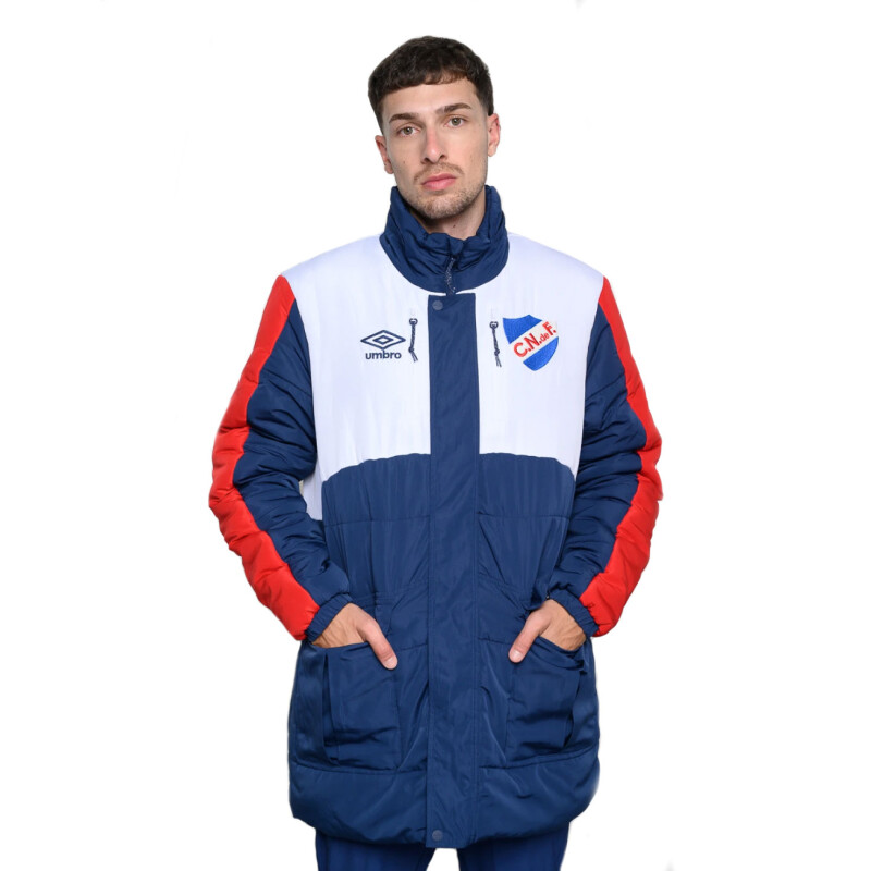 Parka de Hombre Umbro Heritage Nacional Azul - Rojo - Blanco
