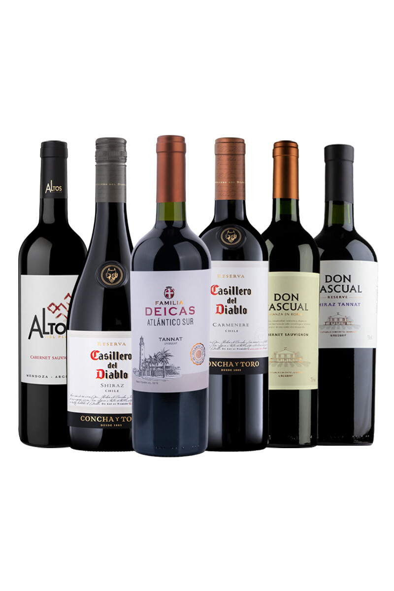 Pack Selección Lunes de Carácter x6 vinos tintos 