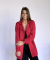 Chaqueta Gamuza rojo