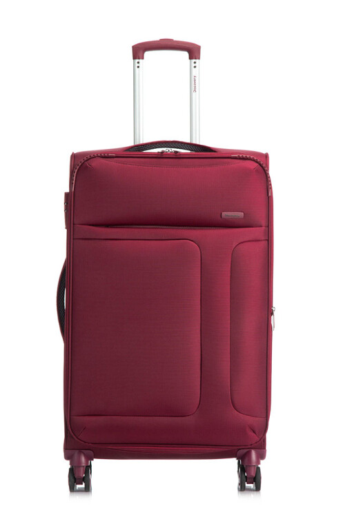 Valija de tela expansible Discovery - Grande 28" Bordeaux