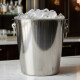 Champagnera balde hielera acero d21cm PLATEADO