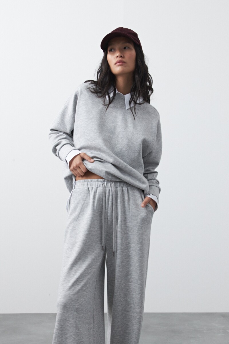 BABUCHA ALBERTA Gris Melange